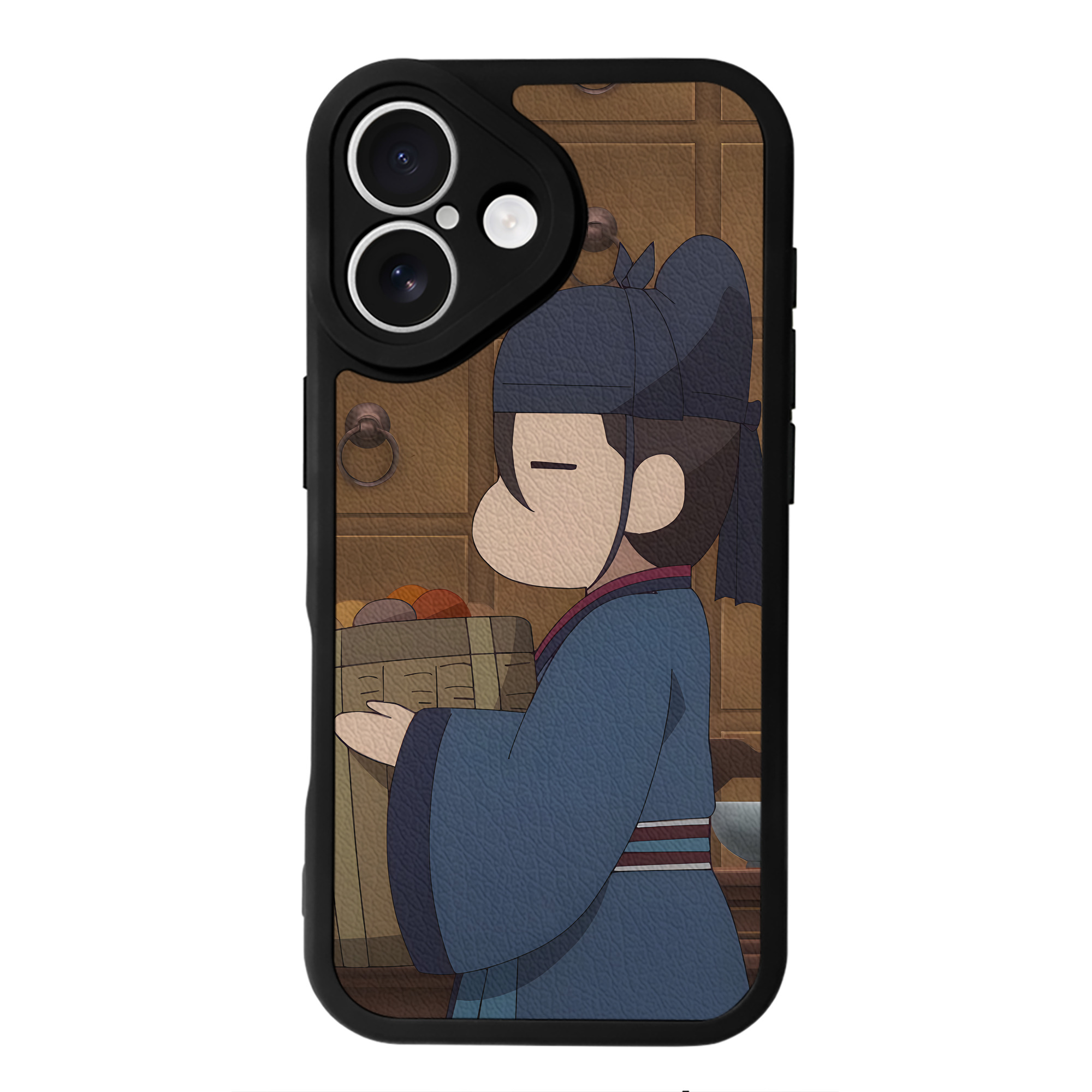 薬屋のひとりごと The Apothecary Diaries 【iPhone 16シリーズ対応】シリコンスマホケース（レザー調） 材質：シリコン